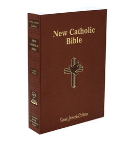 Catholic Book Publishing NCB (New Catholic Bible), Large Type - Brown Flex