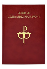 Catholic Book Publishing Order of Celebrating Matrimony-Leather