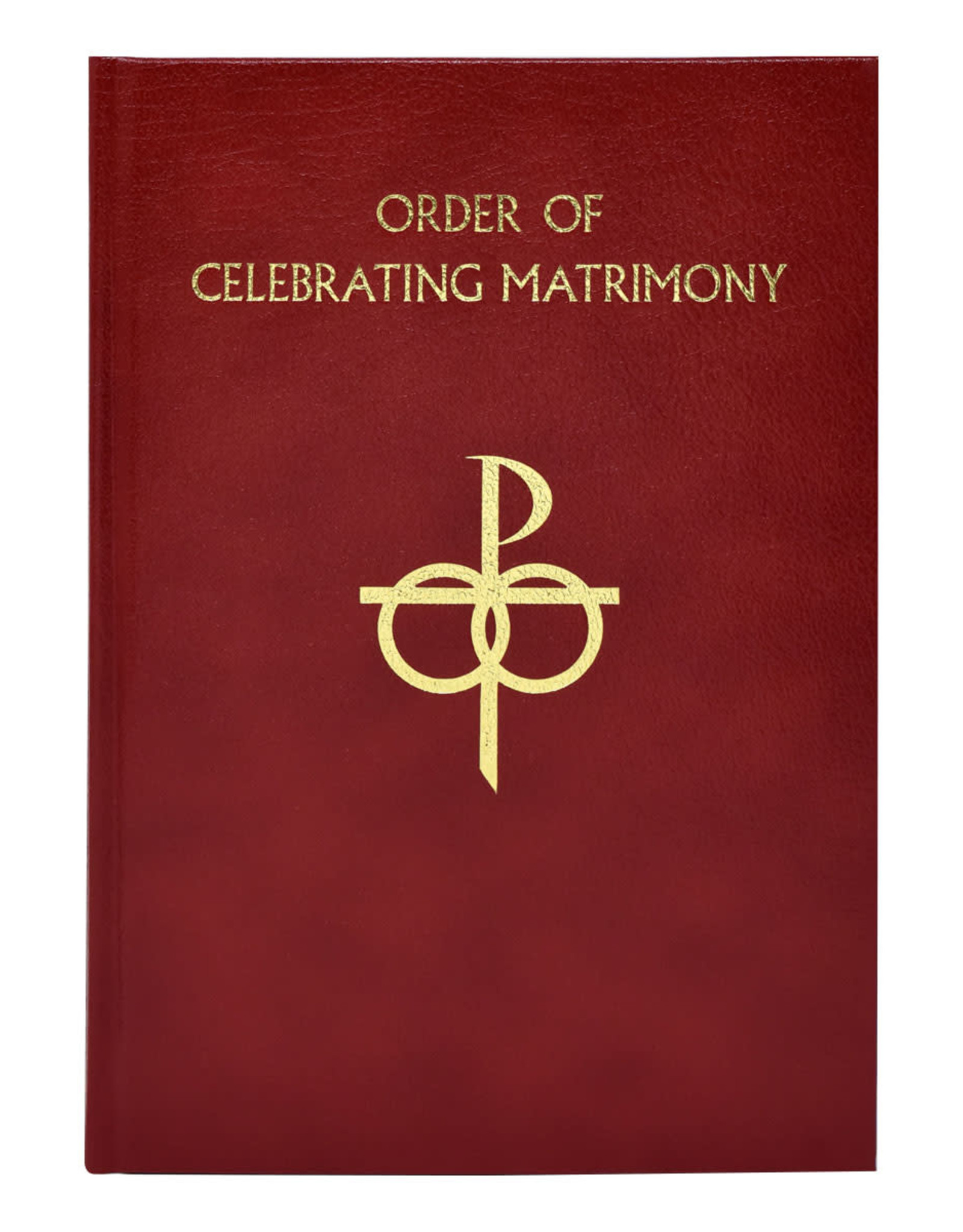 Catholic Book Publishing Order of Celebrating Matrimony-Leather