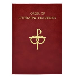 Catholic Book Publishing Order of Celebrating Matrimony-Leather