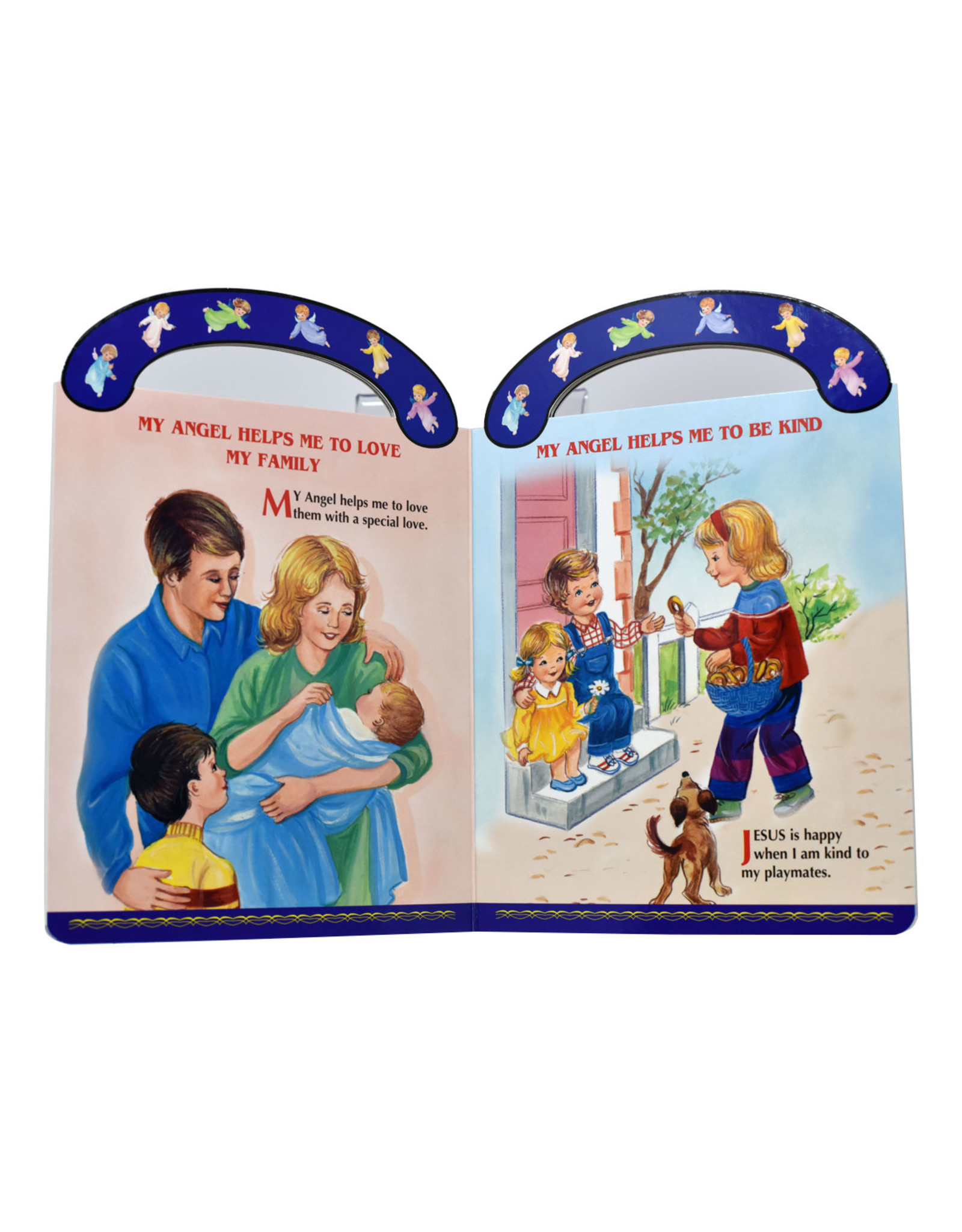 Catholic Book Publishing Our Guardian Angels (Carry-Me-Along Board Book)