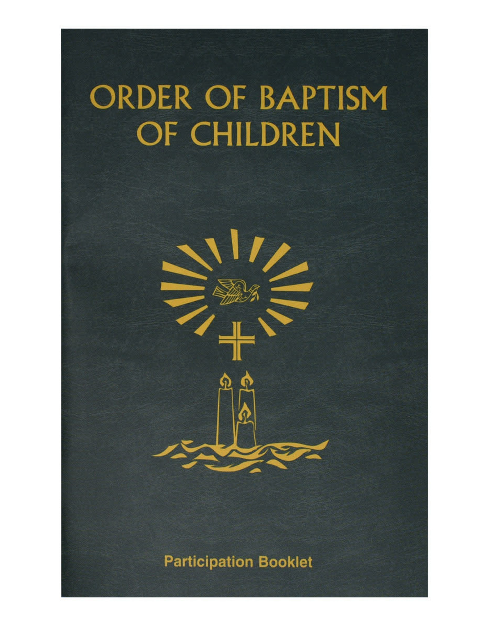 Catholic Book Publishing Order of Baptism of Children (Participation Booklet)