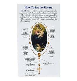 Catholic Book Publishing How to Say the Rosary Pamphlet