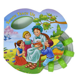 Catholic Book Publishing Saints Teach Us (Rattle Book)