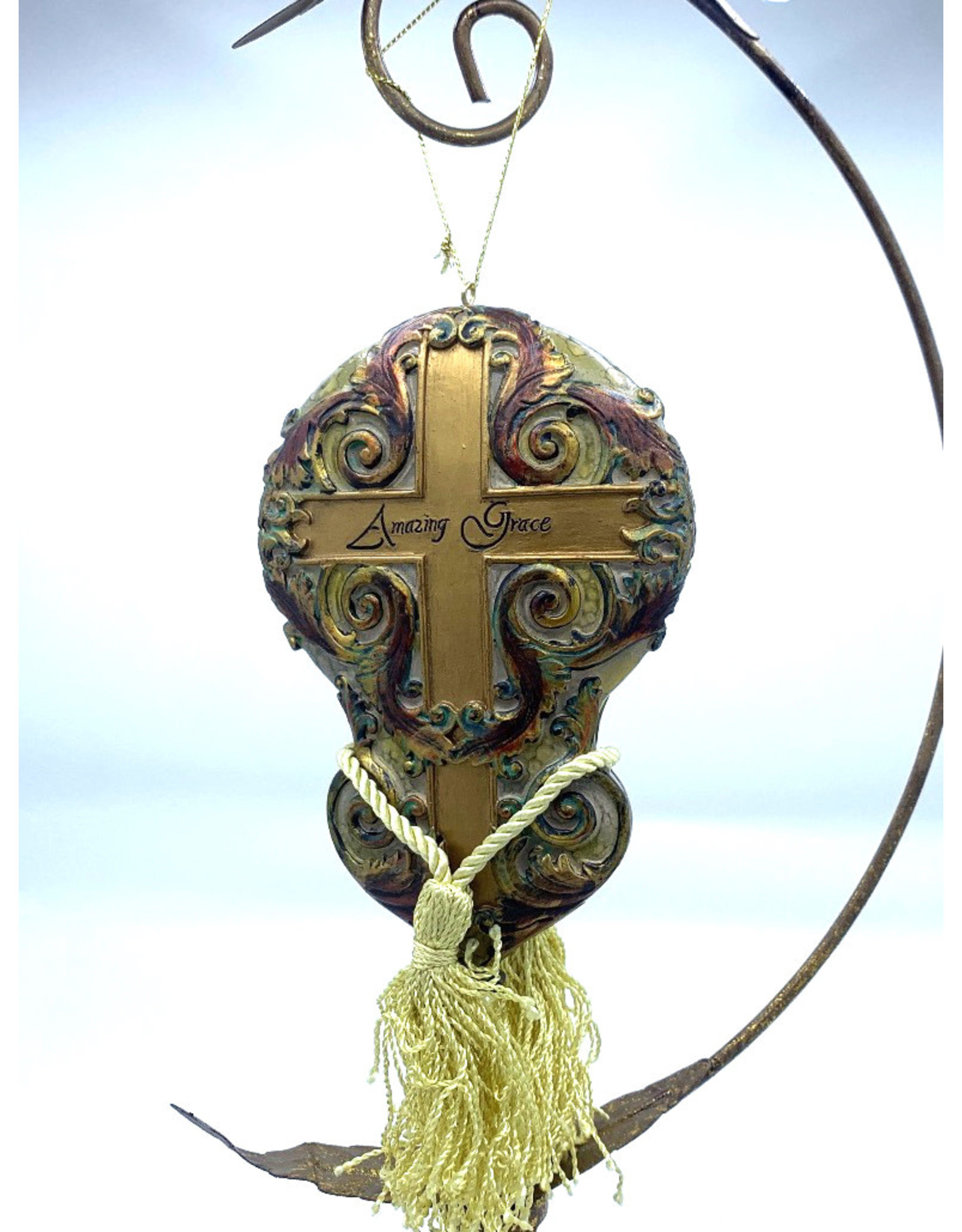 Roman Peace Cross Ornament, Heaven on Earth