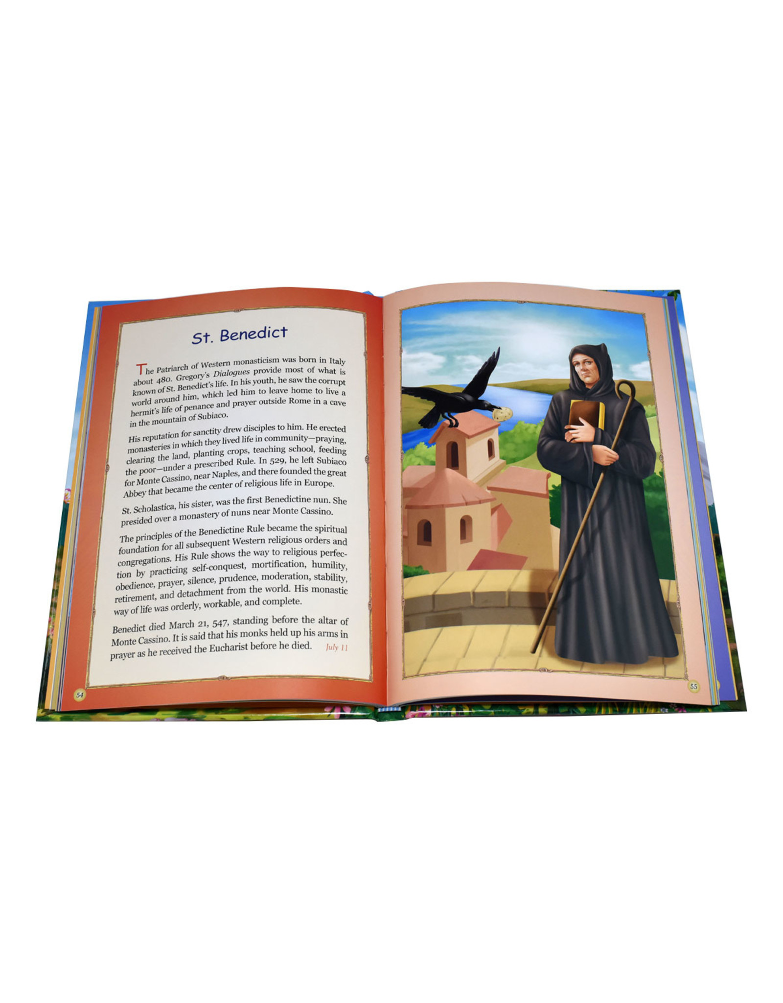 Catholic Book Publishing St. Joseph Illustrated Book of Saints