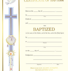 Baptism Certificate Non-Denominational (50)