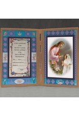 First Communion Frame Girl Stained Glass