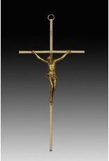 Devon Crucifix - Brass (10")
