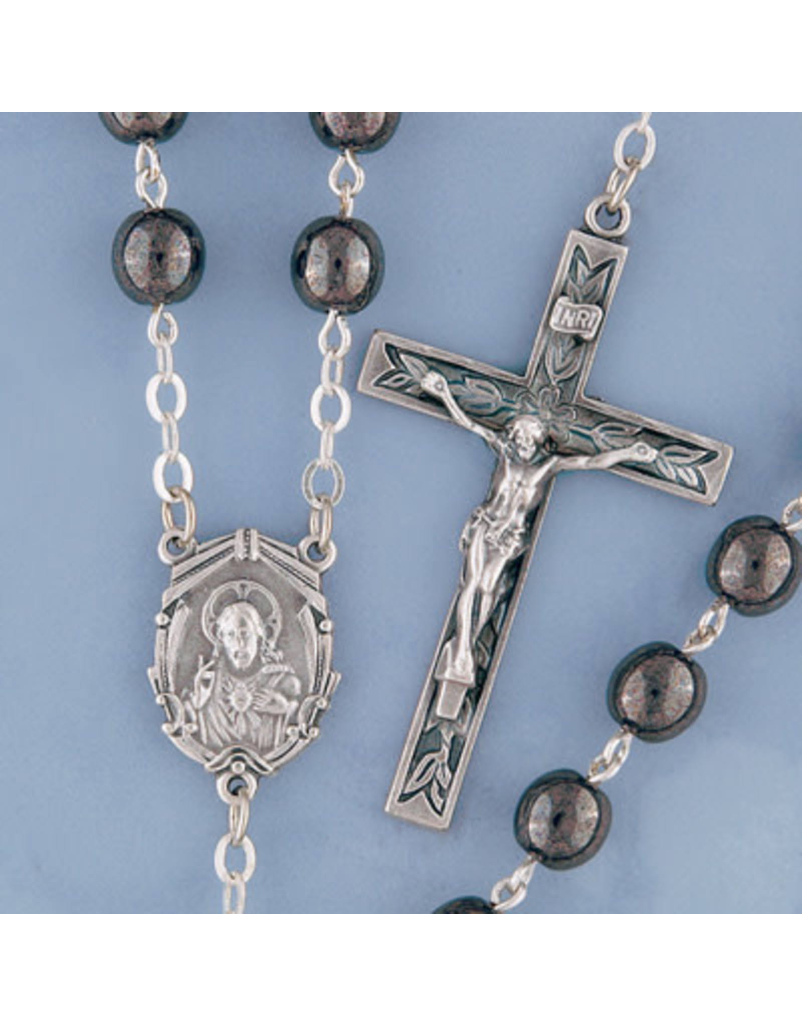 Devon Rosary - Hematite (Imitation)