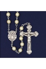 Rosary Pearl, Genuine Sterling Silver