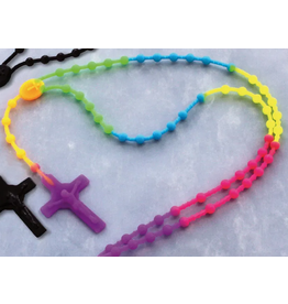 Devon Rosary Multi-Color Silicone