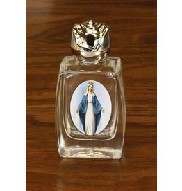 Holy Water Bottle - Our Lady of Grace, Glass