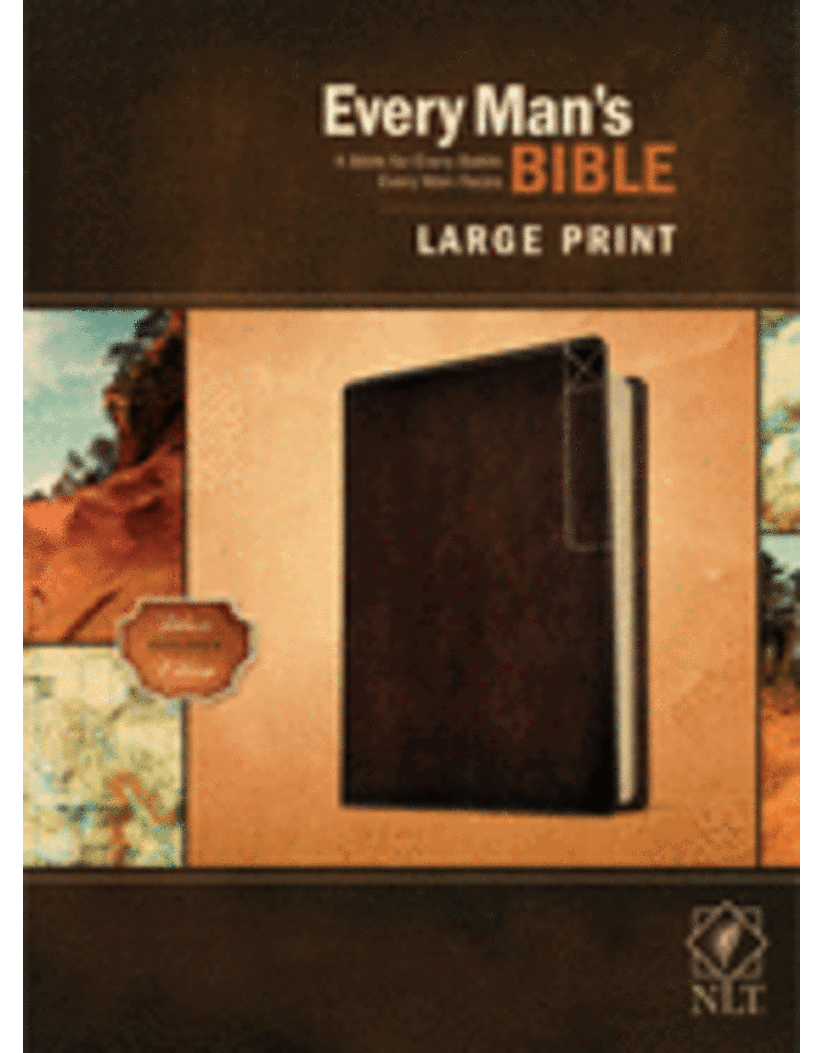 NLT Every Man's Bible, Large Print, Deluxe Explorer Edition