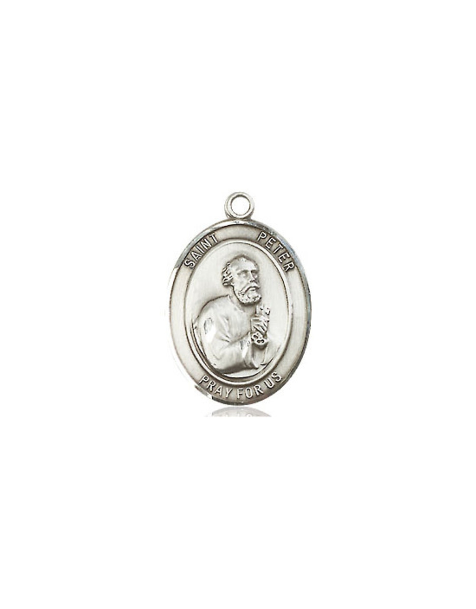 Bliss St. Peter Medal - Sterling Silver