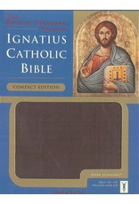 RSV Ignatius Compact Burgundy Zipper Bible