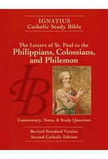 Ignatius Press RSV Ignatius Catholic Study Bible-Philippians, Colossians, & Philemon