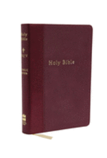 NRSV Catholic Gift Burgundy Leather Bible