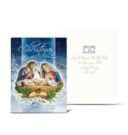 Hirten Christmas Card - Nativity Scene (Holy Family)