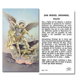 Hirten Holy Cards - San Miguel Arcangel (100)