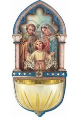 Hirten Holy Water Font Embossed Gold- Various Subjects