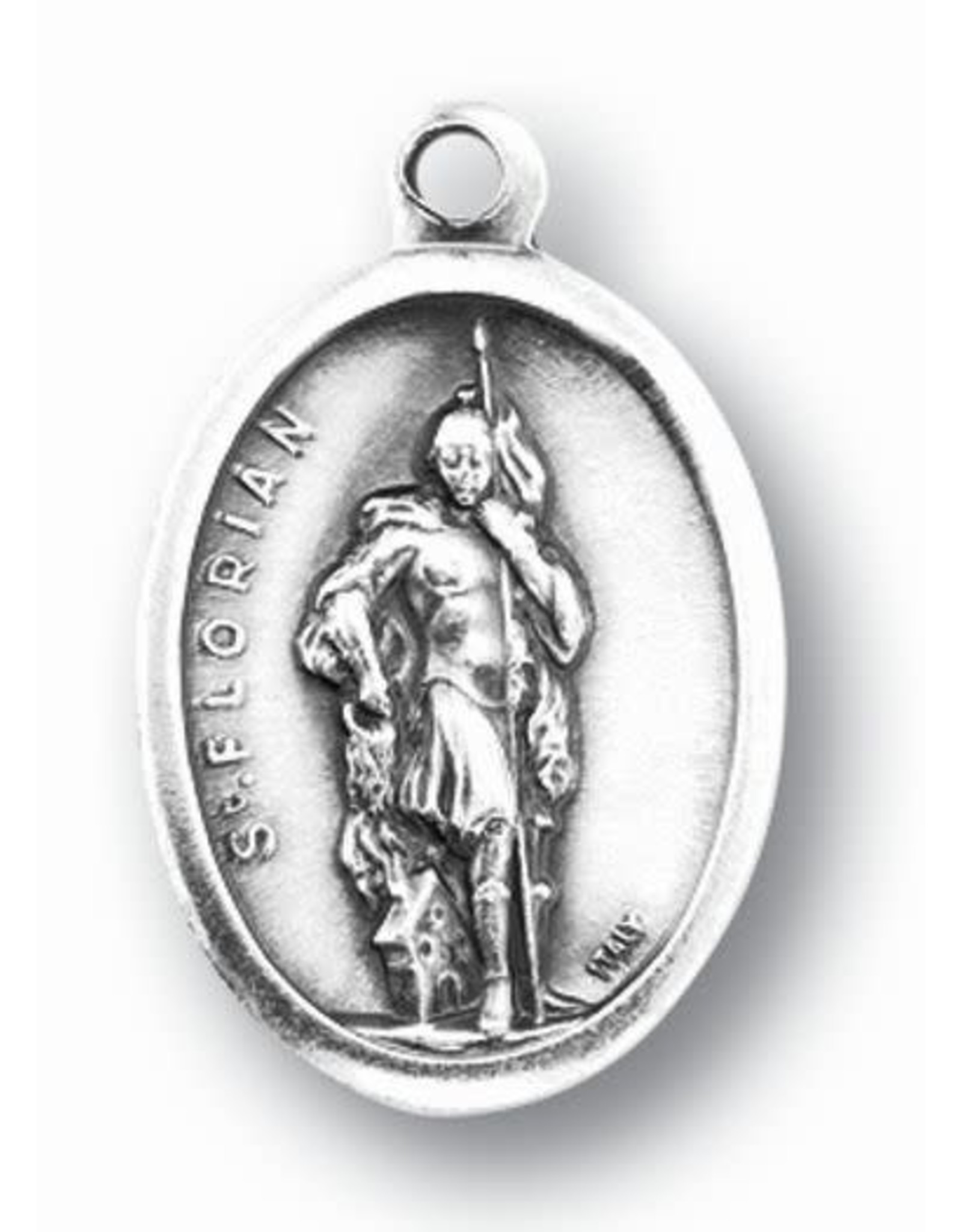 Hirten Oxidized Silver Oval Medal - Various Subjects A-H