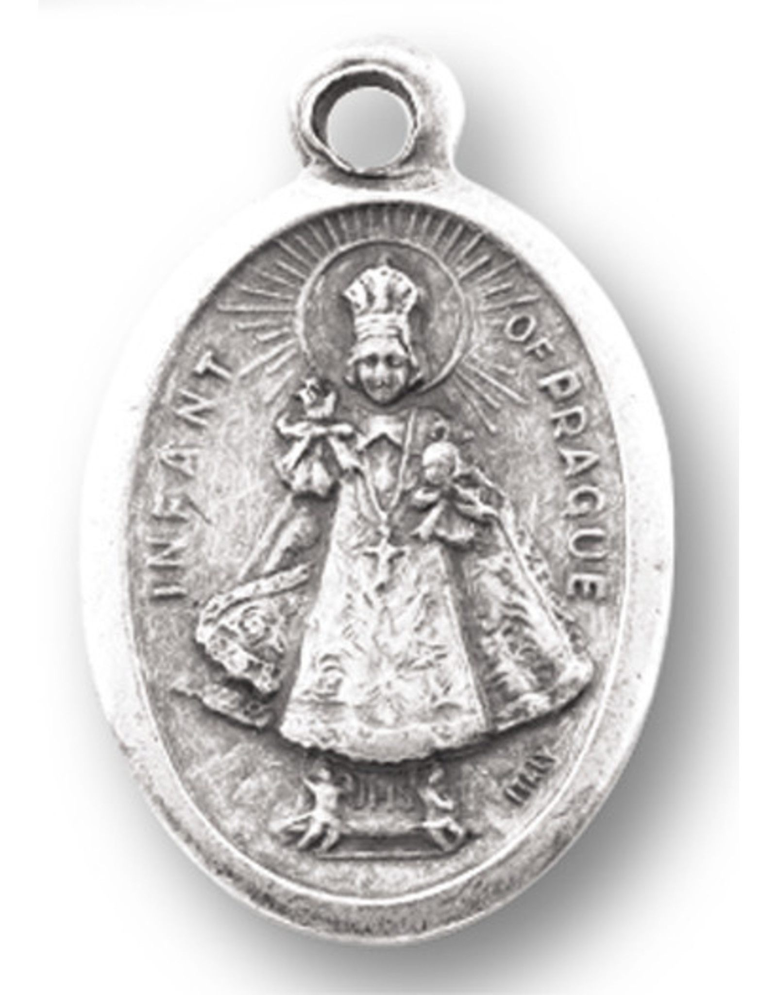 Hirten Oxidized Silver Oval Medal - Various Subjects I-M