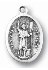 Oxidized Silver Oval Medal - Various Subjects I-M