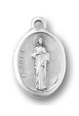 Hirten Oxidized Silver Oval Medal - Various Subjects I-M