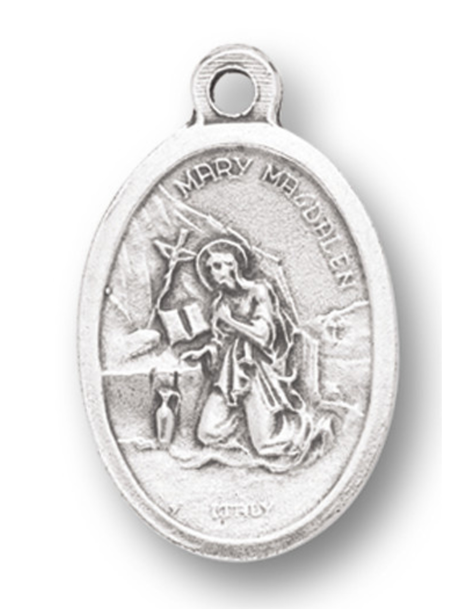 Hirten Oxidized Silver Oval Medal - Various Subjects I-M