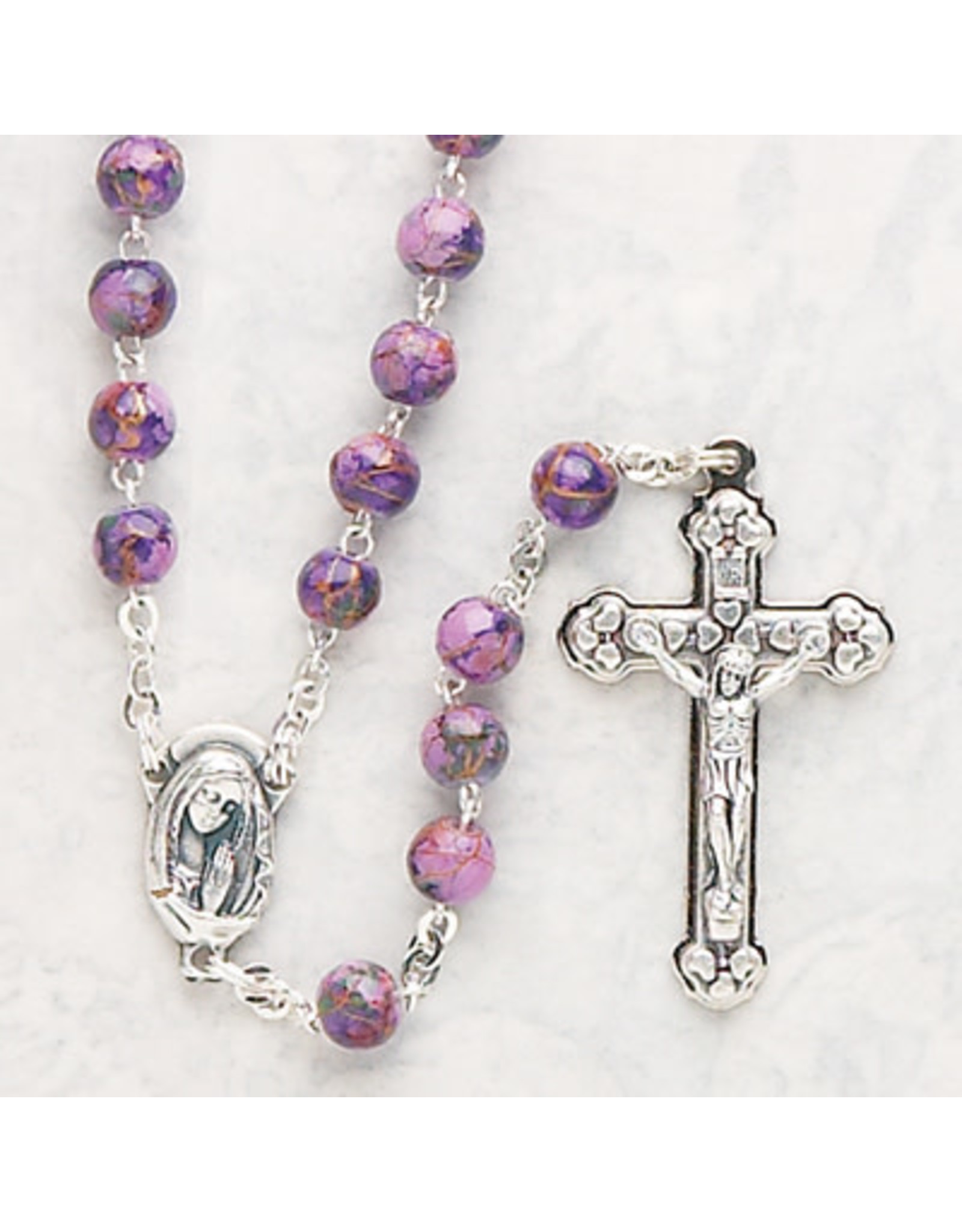 Devon Rosary - Imitation Cloisonne