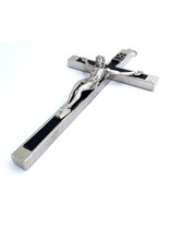 Devon Crucifix - 5.5" Black & Silver
