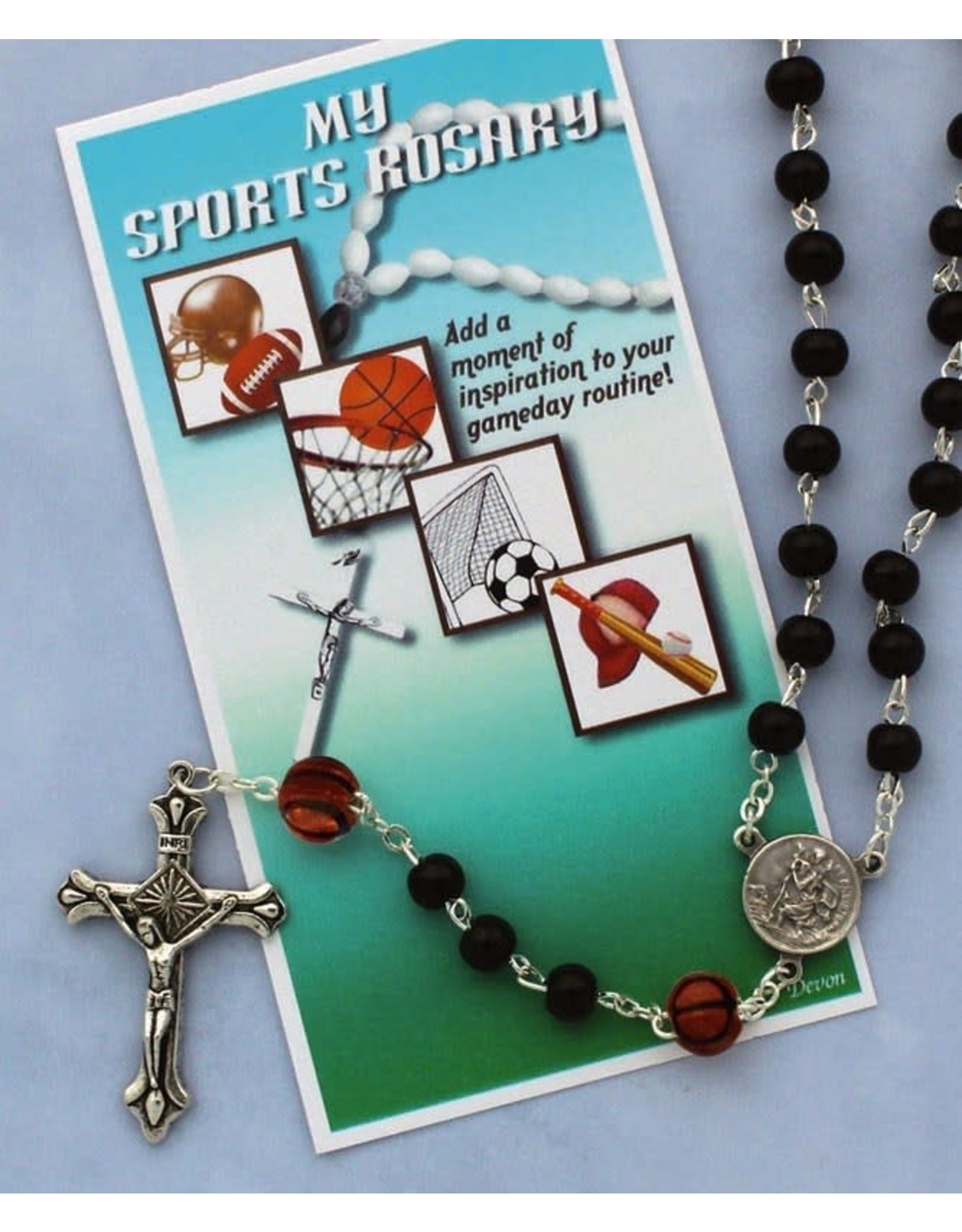 Sports Rosary - Baseball, Basketball, Football or Soccer