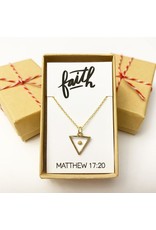 Seeds & Mountains Bible Verse Necklace - Faith (Mustard Seed)