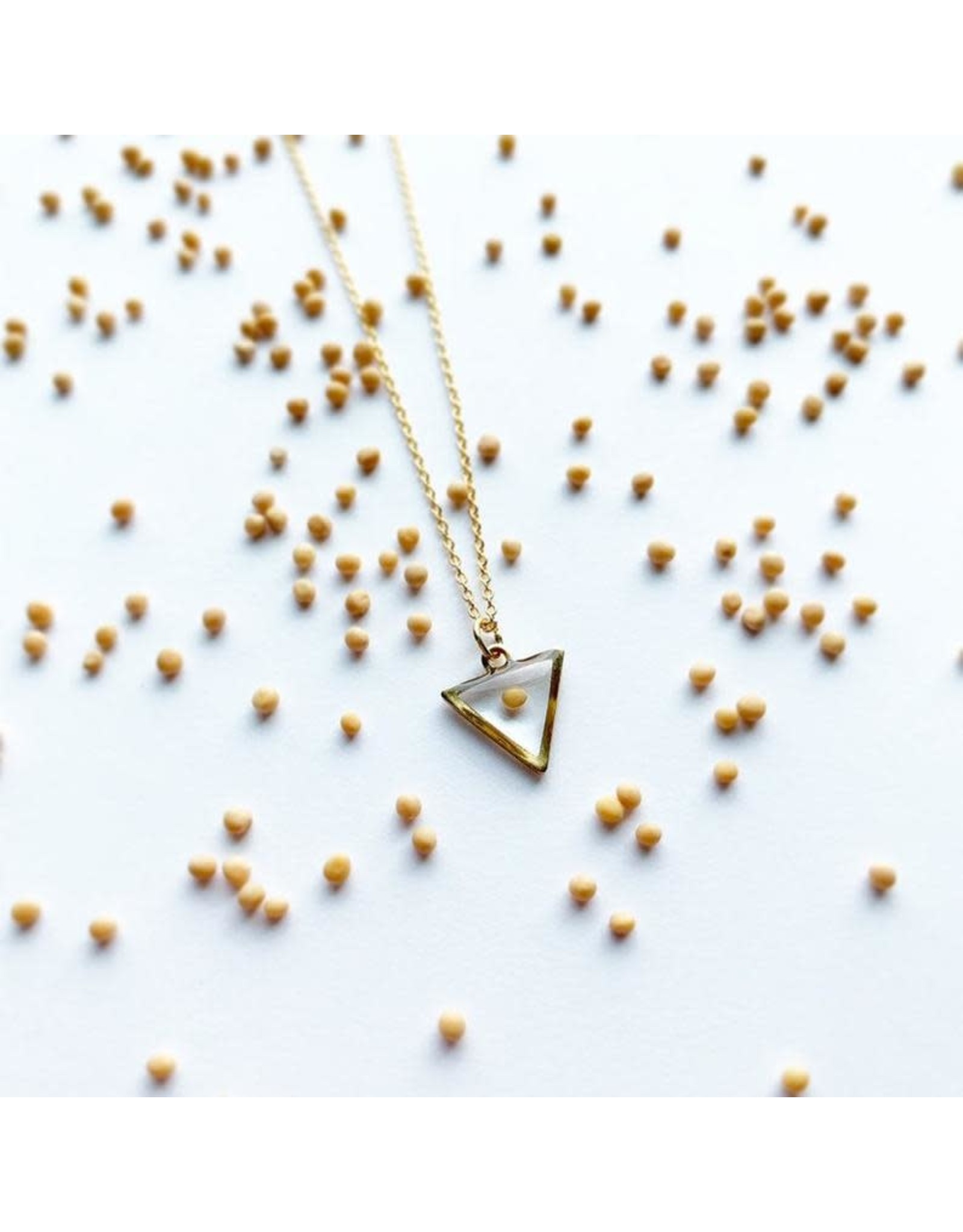 Seeds & Mountains Bible Verse Necklace - Faith (Mustard Seed)