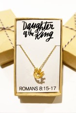 Bible Verse Necklace - Daughter of the King