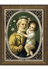 Nelson Art St. Joseph 8x10 Oval Border Picture