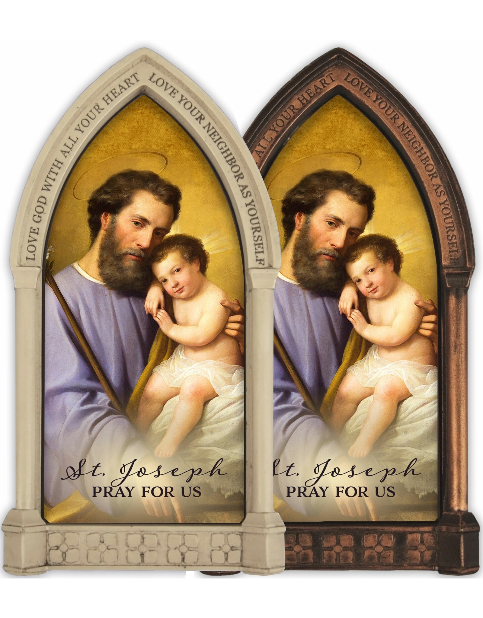 Nelson Art Commemorative St. Joseph Home Doorpost Blessing Bronze