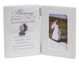 Abbey & CA Gift First Communion Frame - Blessings (for 4.5x2.5" Photo)