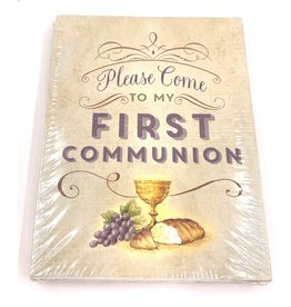 Abbey & CA Gift First Communion Invitations (Pack of 12)