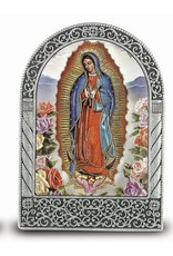 Hirten Plaque - Our Lady of Guadalupe Easel (2-3/4 x 2")