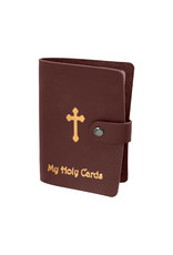 Hirten Holy Card Holder - Maroon