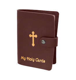 Hirten Holy Card Holder - Maroon