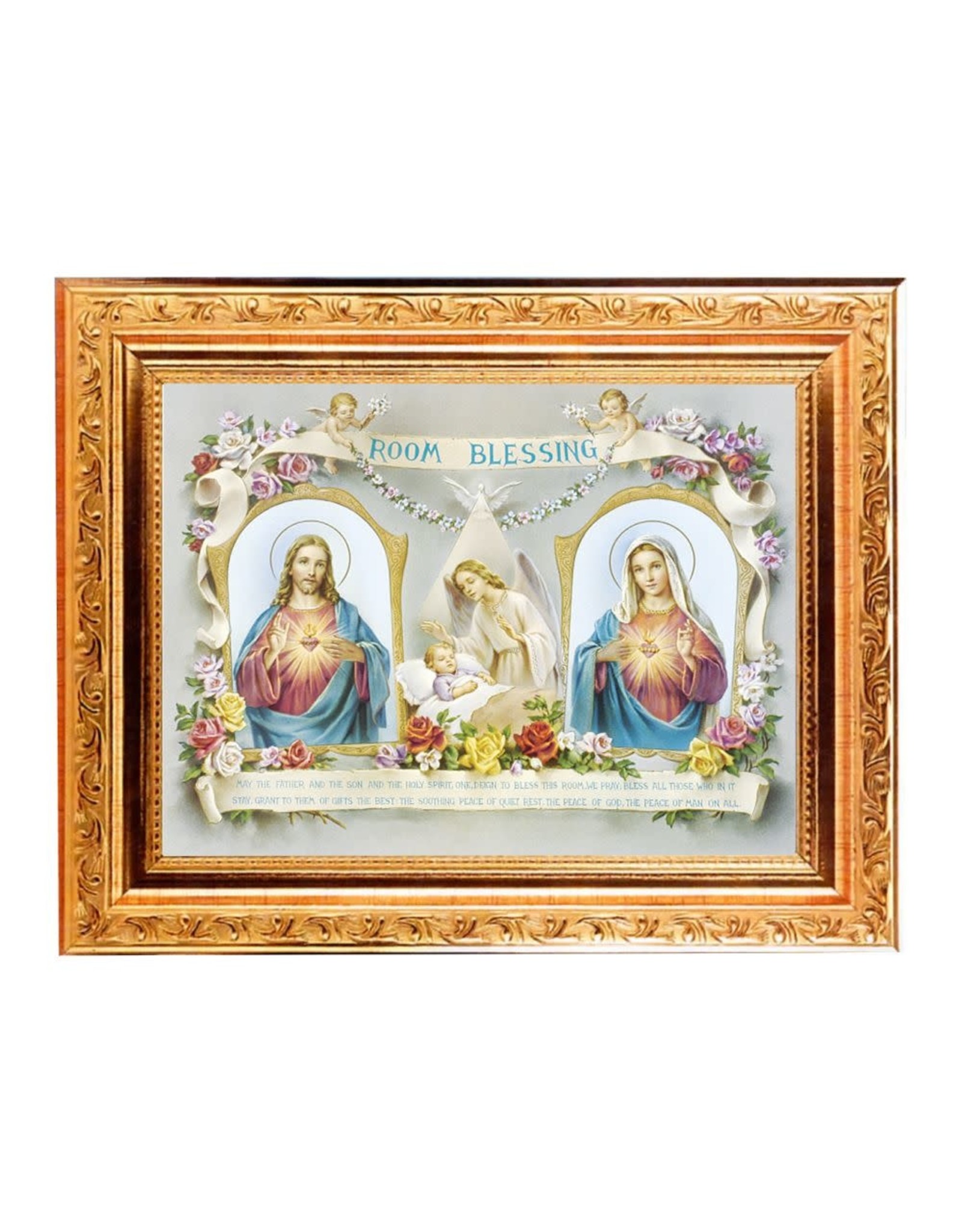 Baby Room Blessing Picture in Spanish 8X10