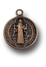 Medal - St. Benedict, Copper, 15mm (1/2")