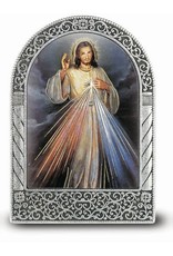 Hirten Plaque - Divine Mercy Easel (2-3/4 x 2")
