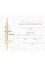 Barton Cotton Certificates - First Communion (50)