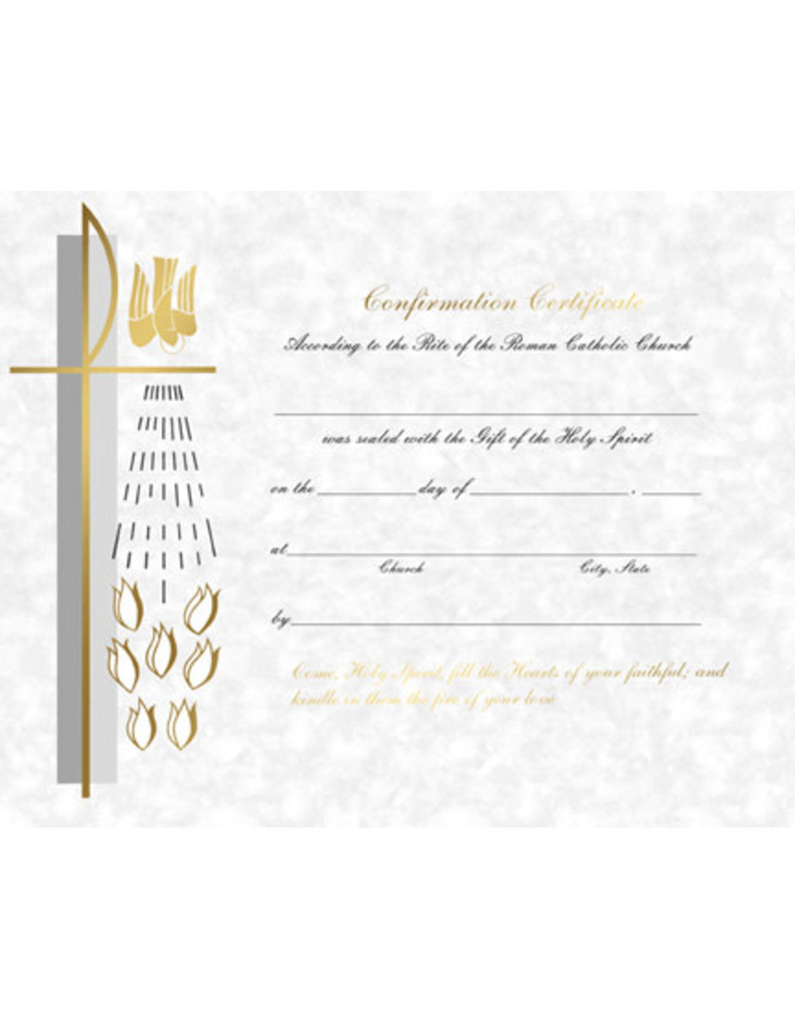 Barton Cotton Certificates - Confirmation (50)