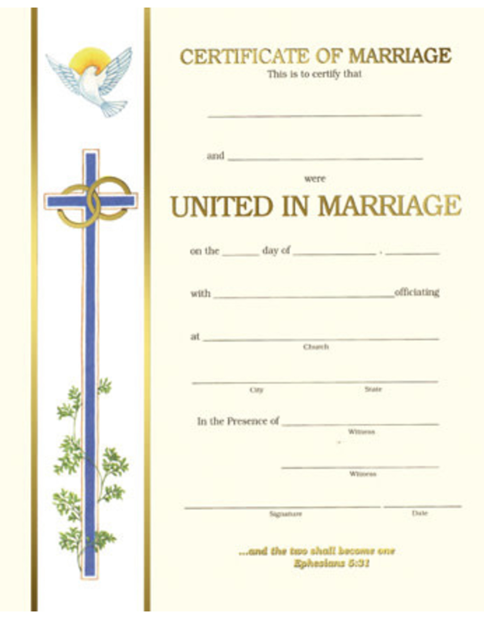 Marriage Certificate (50)