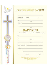 Barton Cotton Baptism Certificate Non-Denominational (Each)